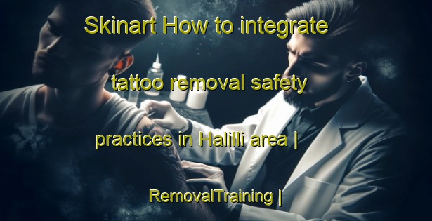 Skinart How to integrate tattoo removal safety practices in Halilli area | RemovalTraining | RemovalClasses | SkinartTraining-Turkey